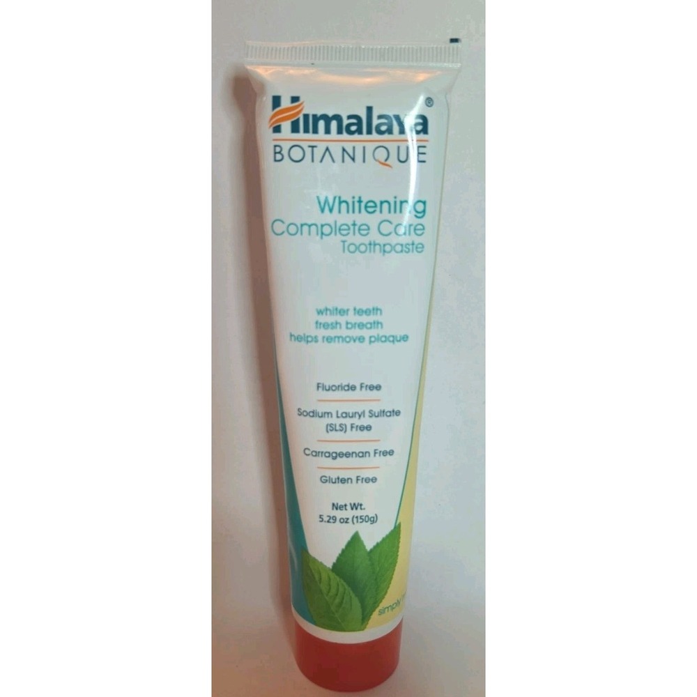 Himalaya Botanique Whitening Complete Care Toothpaste Simply Mint 5.29oz NEW